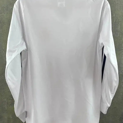 Real Madrid Long Sleeve Home Retro Shirt 2001/02