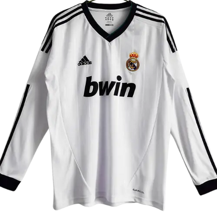 REAL MADRID HOME 2012/13 LONG SLEEVE RETRO SHIRT