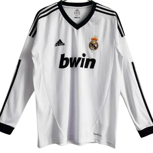 REAL MADRID HOME 2012/13 LONG SLEEVE RETRO SHIRT