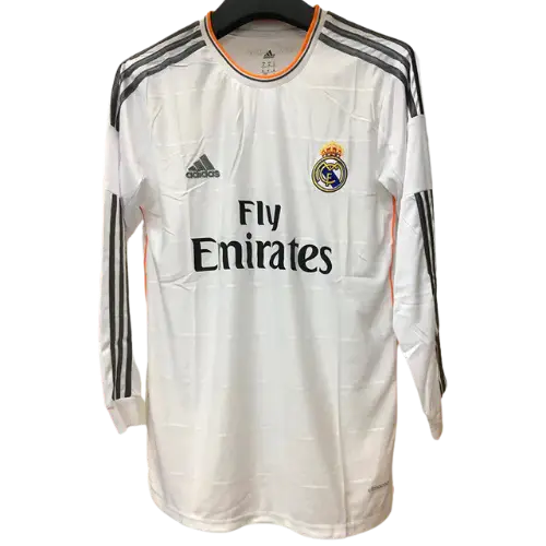 REAL MADRID HOME 2013/14 LONG-SLEEVED RETRO SHIRT