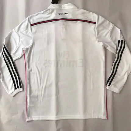 Real Madrid 2014/15 Home Long-Sleeve Retro Jersey