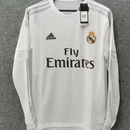 Real Madrid 2015/16 Home Long Sleeve Retro Shirt
