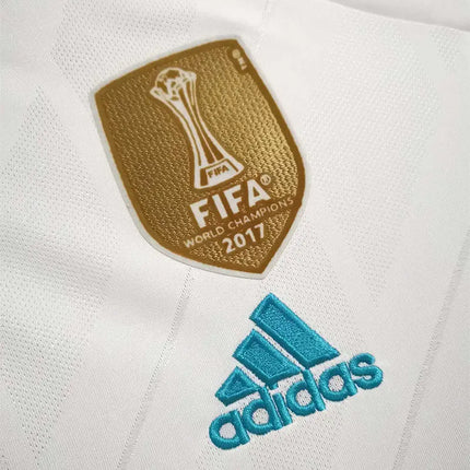 Real Madrid Long Sleeve Retro Home Shirt 2017/18