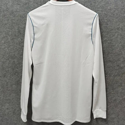 Real Madrid Long Sleeve Retro Home Shirt 2017/18
