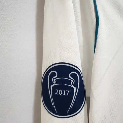 Real Madrid Long Sleeve Retro Home Shirt 2017/18
