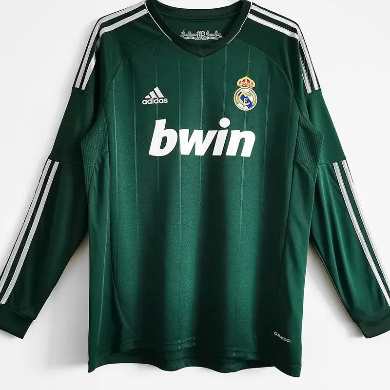 Real Madrid 2012/13 Away Retro Long Sleeve Shirt