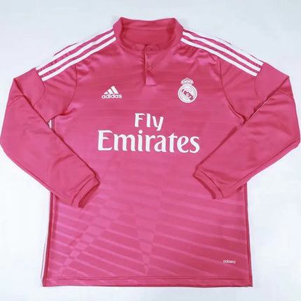 Real Madrid Away 2014/15 Long Sleeve Retro Jersey