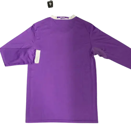 REAL MADRID 2016/17 AWAY LONG SLEEVE RETRO SHIRT