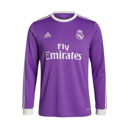 REAL MADRID 2016/17 AWAY LONG SLEEVE RETRO SHIRT