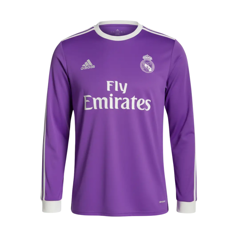 REAL MADRID 2016/17 AWAY LONG SLEEVE RETRO SHIRT