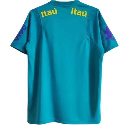 RETRO TRAINING JERSEY BLUE BRAZIL 2020/21