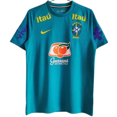 RETRO TRAINING JERSEY BLUE BRAZIL 2020/21