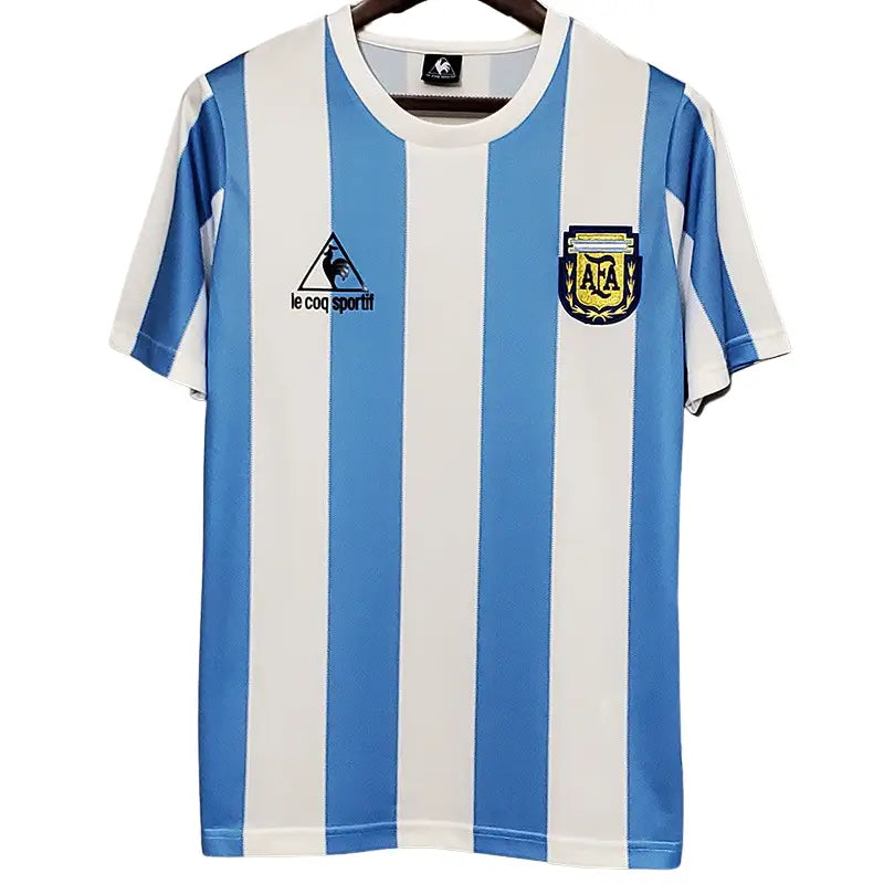 Argentina Home Retro Jersey 1986/87 (National Teams)