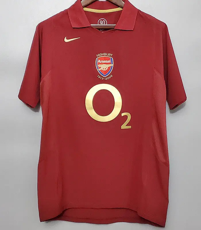 Retro Arsenal Home Shirt 2005/06