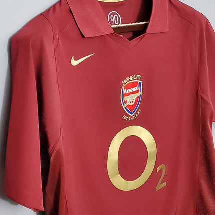 Retro Arsenal Home Shirt 2005/06