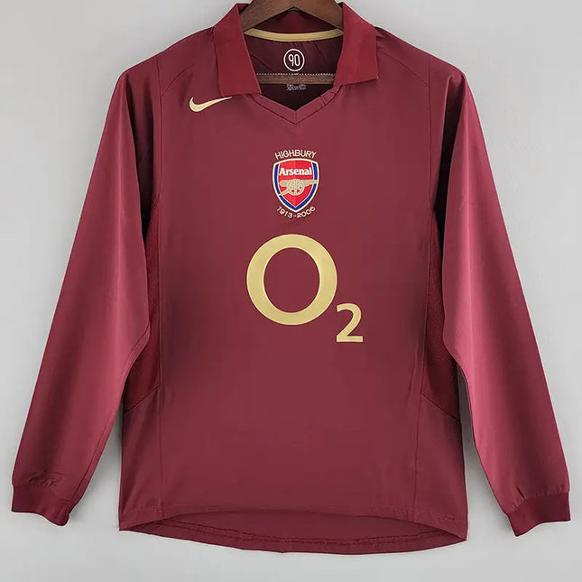 Maglia Retro Arsenal Home 2005/06_maglia_calcio_prezzo_basso_ L’OutfitdelCalcio.
