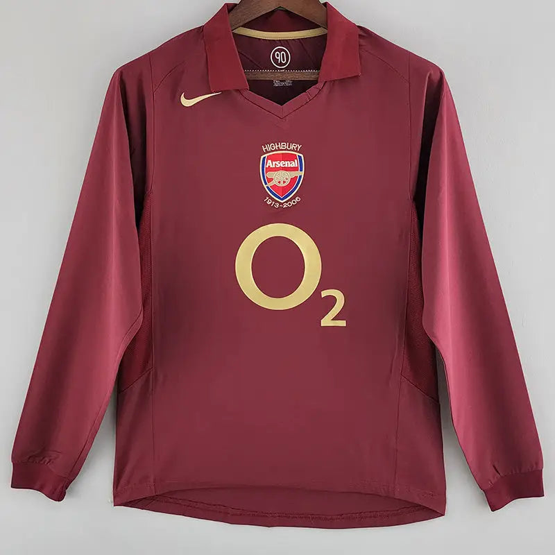 Retro Arsenal Home Shirt 2005/06