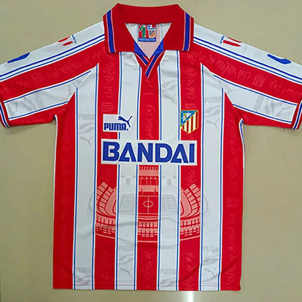 Retro Atletico Madrid Home Shirt 1996/97