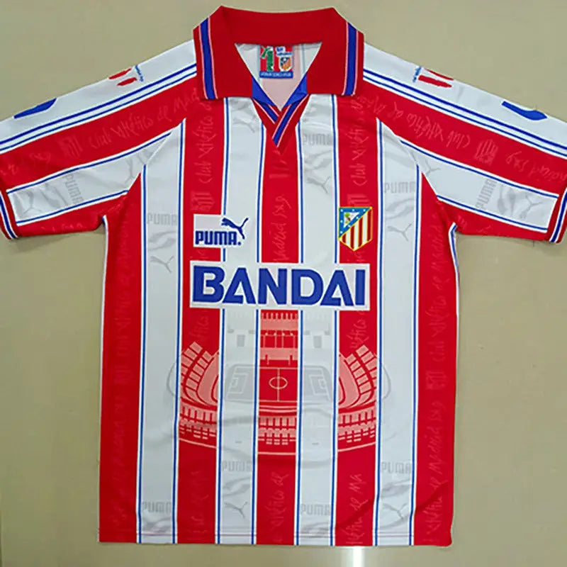 Retro Atletico Madrid Home Shirt 1996/97