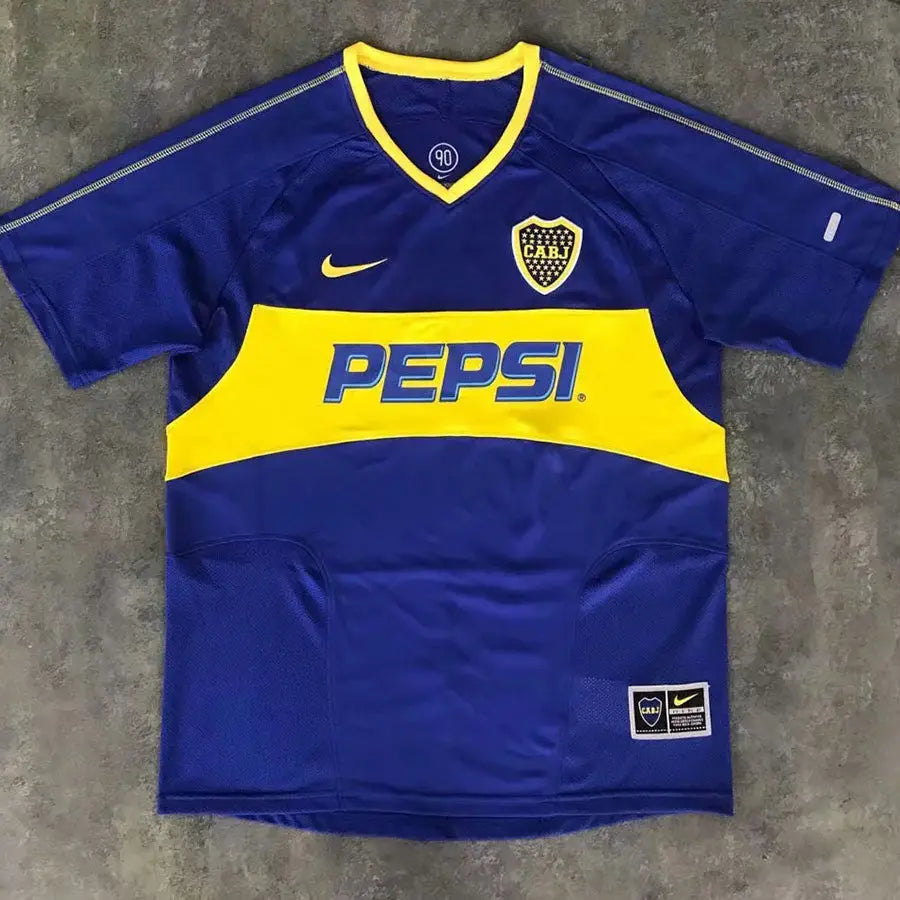 Boca Juniors Home Retro Jersey 2003/04