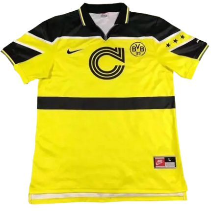 BORUSSIA DORTMUND 1996/97 HOME RETRO JERSEY