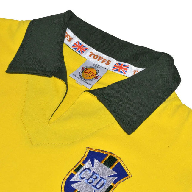 MAGLIA RETRO BRASILE 1962/63_maglia_calcio_prezzo_basso_ L’OutfitdelCalcio.