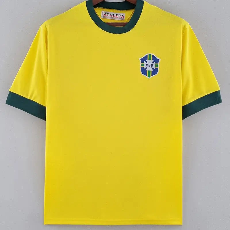 Brazil Retro Home 1970/71 Jersey (National Teams)
