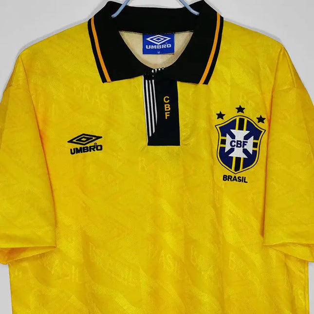 Maglia Retro Brasile Home 1991/93 (Nazionali)_maglia_calcio_prezzo_basso_ L’OutfitdelCalcio.