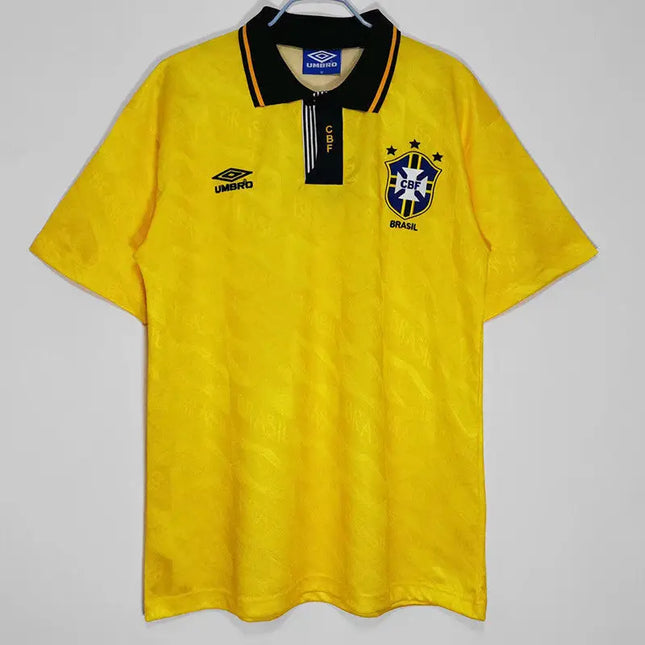 Maglia Retro Brasile Home 1991/93 (Nazionali)_maglia_calcio_prezzo_basso_ L’OutfitdelCalcio.