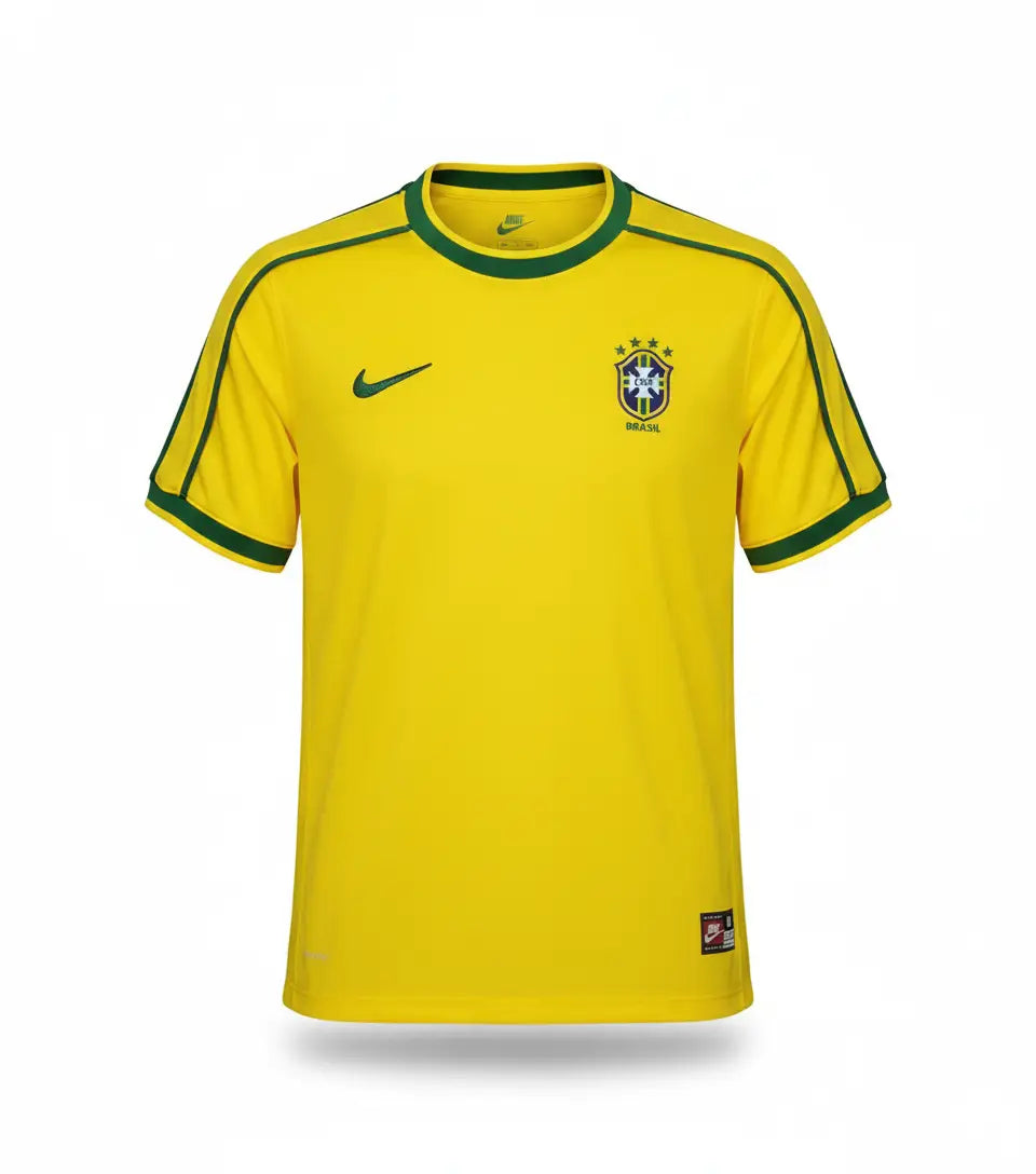 RETRO BRAZIL HOME JERSEY 1998/99