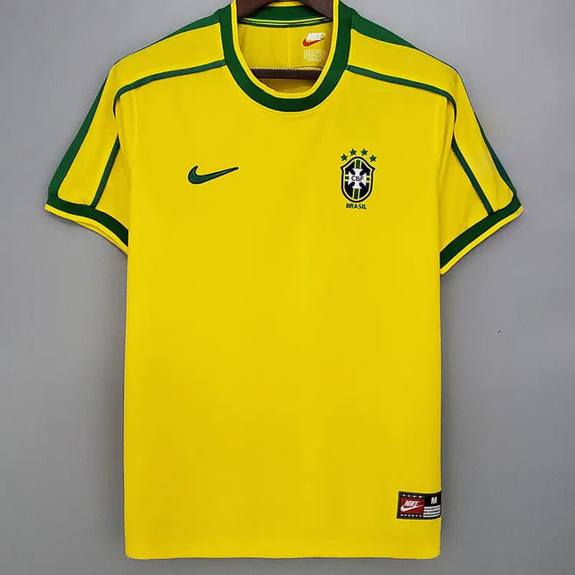 Maglia Retro Brasile Home 1998/99 (Nazionali)_maglia_calcio_prezzo_basso_ L’OutfitdelCalcio.