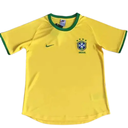 BRAZIL RETRO HOME JERSEY 2000/01
