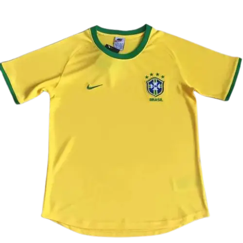 BRAZIL RETRO HOME JERSEY 2000/01