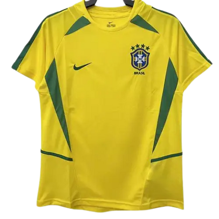 BRAZIL HOME RETRO JERSEY 2002/03