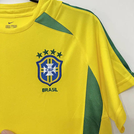 Brazil Retro Home Jersey 2002/03 (National Teams)