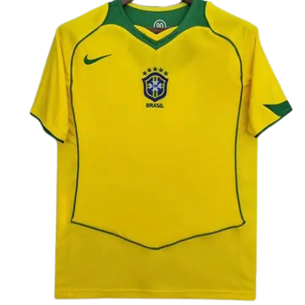 BRAZIL RETRO HOME JERSEY 2004/05