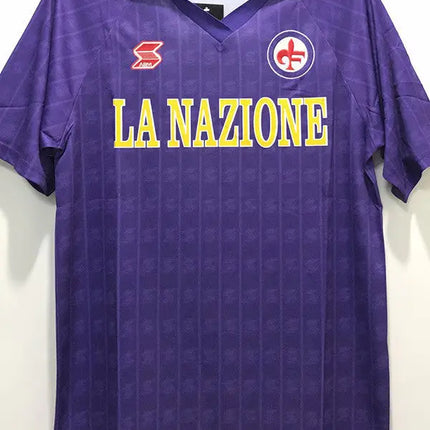 Retro Fiorentina Home Jersey 1989/90