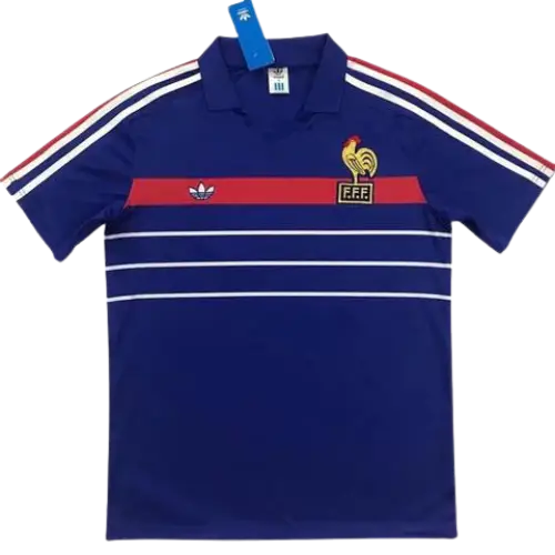 FRANCE HOME RETRO JERSEY 1984/85