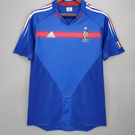France Retro Home Shirt 2004/05 (National Teams)