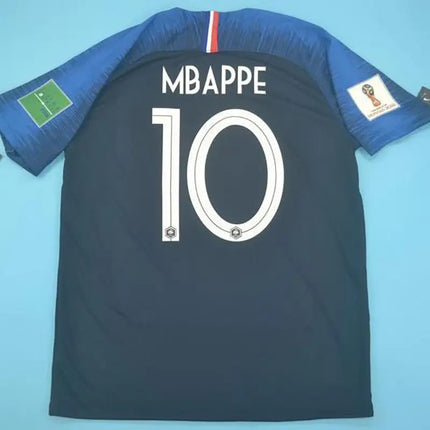 France Home Retro Jersey 2018/19 (National Teams)