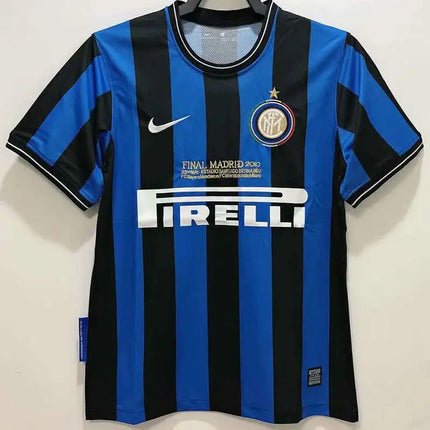 Inter Home Retro Jersey Madrid Final 2009/10