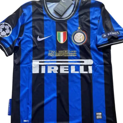 INTER RETRO HOME JERSEY MADRID FINAL 2009/10