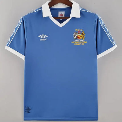 Retro Manchester City Home Shirt 1981/82