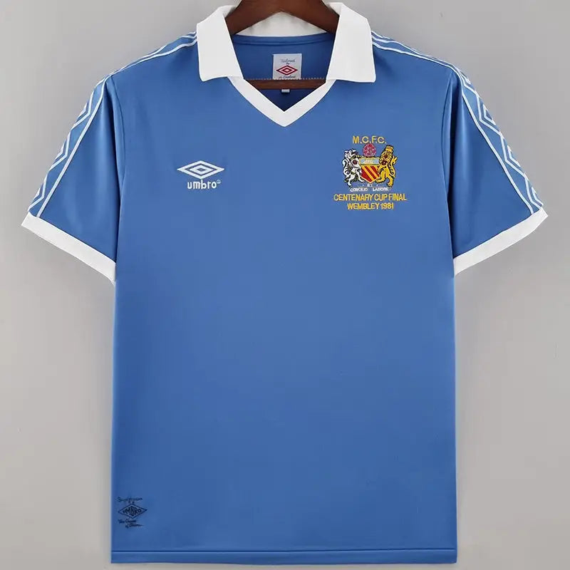 Retro Manchester City Home Shirt 1981/82