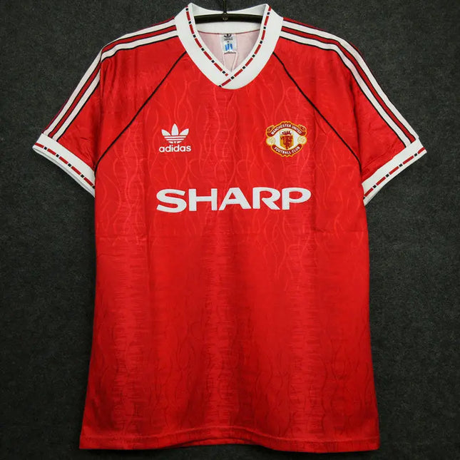 Maglia Retro Manchester United 1990/91_maglia_calcio_prezzo_basso_ L’OutfitdelCalcio.