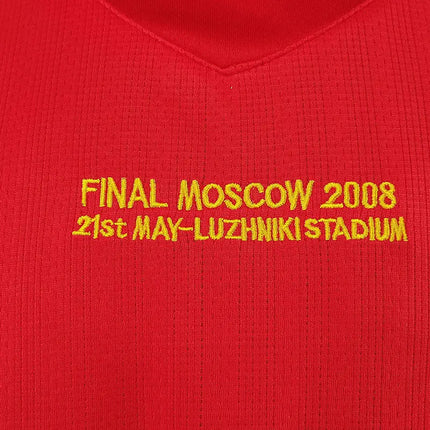 Retro Manchester United Home Shirt 2007/08 UCL Final Edition