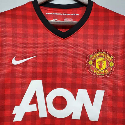 Retro Manchester United Home Shirt 2012/13