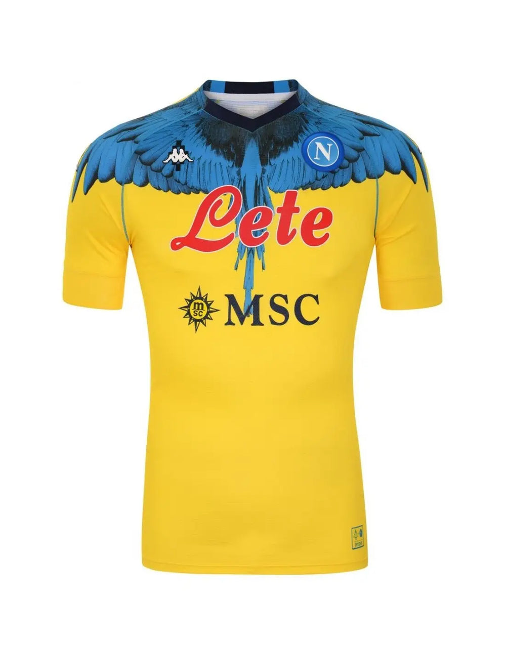 Napoli x Marcelo Burlon Retro Yellow Jersey 2020/21