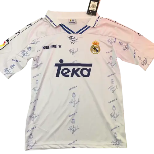 REAL MADRID RETRO HOME JERSEY 1994/95