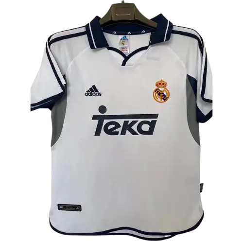 RETRO REAL MADRID HOME JERSEY 2000/01